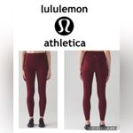 Lululemon  Align Pant II Maroon Leggings Photo 1