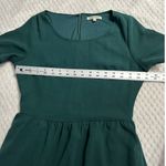 Jessakae Fit & Flare Dress Women's Small Green Short Sleeve Knee Length Photo 8