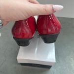 Alfani  Cherry Red Patent Ballet Flats Size 8 Photo 7