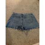 Loft Denim Shorts Womens 10/30 Distressed Raw Hem Light Wash Photo 2