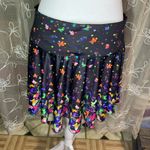 Black and Rainbow Butterfly Skort Size XL Photo 2
