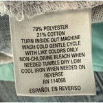 Style & Co. Blue and White‎ Floral Print Long Sleeved Shirt Size L White Size L Photo 3