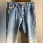 Arizona Jeans Vintage  size 11 bleach splatter cut off ankle jeans Photo 7