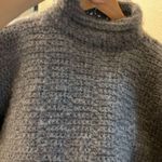 Handmade wool chunky knit crotchet sweater (no pill) Gray Size undefined Photo 9