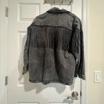 Nasty Gal Fringe Denim Jacket Photo 1