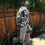 Clover Canyon Jacket Floral Maze Grid Bomber (1) Photo 1