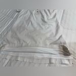 Preston & York  Cream with Tan Stitching Linen Blend Lined Short Sleeve Dress Photo 7