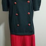 Vintage Classic Apparel Red & Black Dress (8) Photo 2