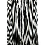 Hot Topic Maxi Skirt Black White Stripe Goth Beetlejuice Women's Size 3X Photo 0