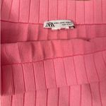 ZARA Brand New Pink Ribbed Lounge Shorts Women’s Size Large Photo 5
