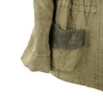 Anthropologie Hei Hei Green Lace Anorak Army Jacket Sz S Photo 3