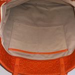 Michael Kors New York jet Set Signature Orange quilted tote Photo 6