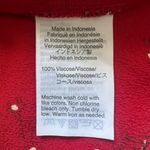 Madewell Blouse Daylight Top in Windswept Floral Americana Floral Cranberry 2 Photo 9