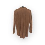 Vintage 90s: Positano š¤ Leather Button Down Shirt Jacket Shacket š¤ Cognac š¤ M Brown Size M Photo 2