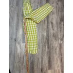 House of Harlow 1960 Gingham Smocked Romper Size XS Photo 9