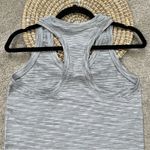 Athleta Women’s Momentum Tank Top Sleeveless Spacedye in Galactic Grey Size M Photo 5