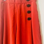 ZARA  Scarlet A-Line Pants with Button Detail Photo 2