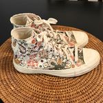 Converse  High-Tops with Multicolor paisley Floral Pattern Photo 4