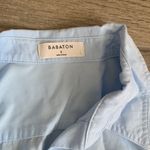 Babaton  blue button front shirt Photo 1