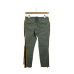 Pam & Gela NWOT Uniform Side Stripe Utility Jeans in Olive Size 26 Photo 5