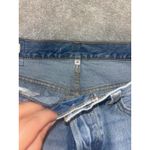 Levi's  Premium High Waisted Distressed Denim with Button Fly Skirt Size‎ 31 Photo 3