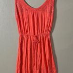 Merona  Coral Sleeveless Sequin Detail‎ Elastic Waist Tank Dress Photo 0