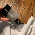 Pretty Little Thing Pretty Little Things Dress Size 8 Fitted Spaghetti Straps Rouched White Knee Ln Photo 3