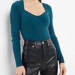 EXPRESS Sweetheart Neckline Sweater Photo 0
