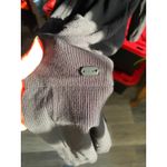 DKNY  Rib Knit Long Open Black Cardigan Duster XL Oversized Minimalist Cozy Sleek Photo 5