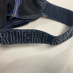 True Religion TRUE‎ RELIGION World Tour Women’s Overall Romper Shorts Size SP Inseam 2” Photo 2