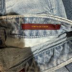 Jordache Half & Half High Rise Vintage Crop Skinny Jeans Blue Size 25 Photo 5