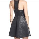 ASTR  Nordstrom Black Snakeskin Dress Halter neck Sleeveless Womens‎ Size S Photo 1