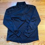 Vineyard Vines  black waffle weave quarter zip top size small Photo 0