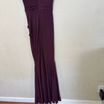 House Of CB  ‘Milena’ Dark Cherry Corset Maxi Dress NWT size S Photo 11