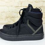 Adidas Stella McCartney Sneakers Women 7 Black Asimina High Top Lace Up Boxing Photo 4