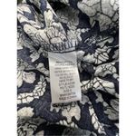 Umgee  Blue and White Floral Pattern Tank Style Babydoll Dress Photo 4