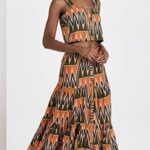 Veronica Beard NWT  Tiffany Cropped Top in Tribal Print Linen Blend Tank Womens L Photo 7