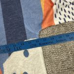 Atelier 5 By Gozde Yilmaz Tunic Top Womens XS 3/4 Sleeve V Neck White Blue Pink Photo 5