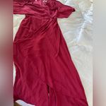 NWT: Halston Elegant Red Jumpsuit Size 12 Photo 10