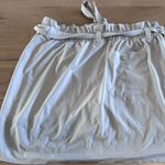 Athleta  skyline skort paper bag waist light gray size 16T Photo 2