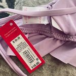 Xhilaration JUNIORS' sexy Ruffle Triangle Bikini cross back swims Top -  Lavender Photo 5