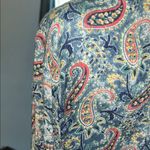 Ralph Lauren Lauren  Paisley Print Women's Top Photo 3