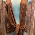 Brown Sleeveless vest Photo 0