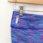 Zella x NORDSTROM | Purple Turquoise Pink Multi Print Leggings Topstitch | XS Photo 4