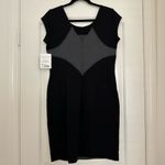 Athleta NWT  Illusion Dress Black/Gray M $98 MSRP Photo 2