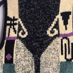 Vintage Jamie sadock zip up cardigan chunky knit vest size medium ladies prep Photo 10