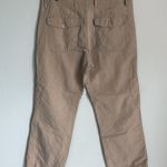 Banana Republic  Tan Relaxed Fit Linen Blend Pants Inseam 28" Size 31/30 Photo 0
