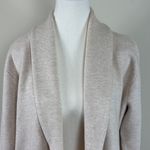 J.Crew Camille Merino Wool Oversized Open Blazer Cardigan in Oatmeal Size Small Photo 7