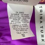 Trina Turk Folkloric Festival Halter Tie Back Bikini Top Size 12 Photo 6