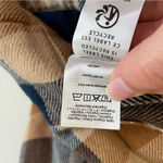 Outerknown  Women’s Plaid Oversized Blanket Shirt Shacket Size S Cabincore Photo 10